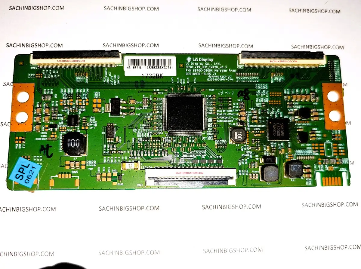 6870C-0805A V19_UHD_TM120 V0.3 6871L-1732BK LG T-Con Board