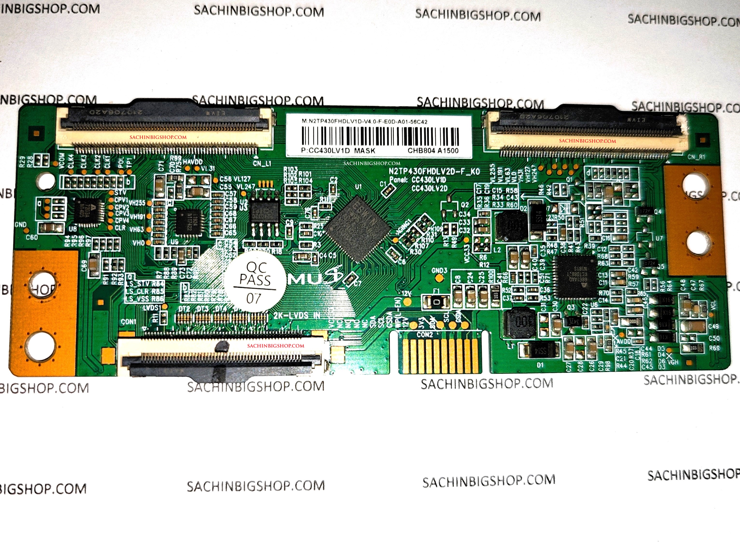 CC430LV1D N2TP430FHDLV1D T-CON BOARD FOR LED TV