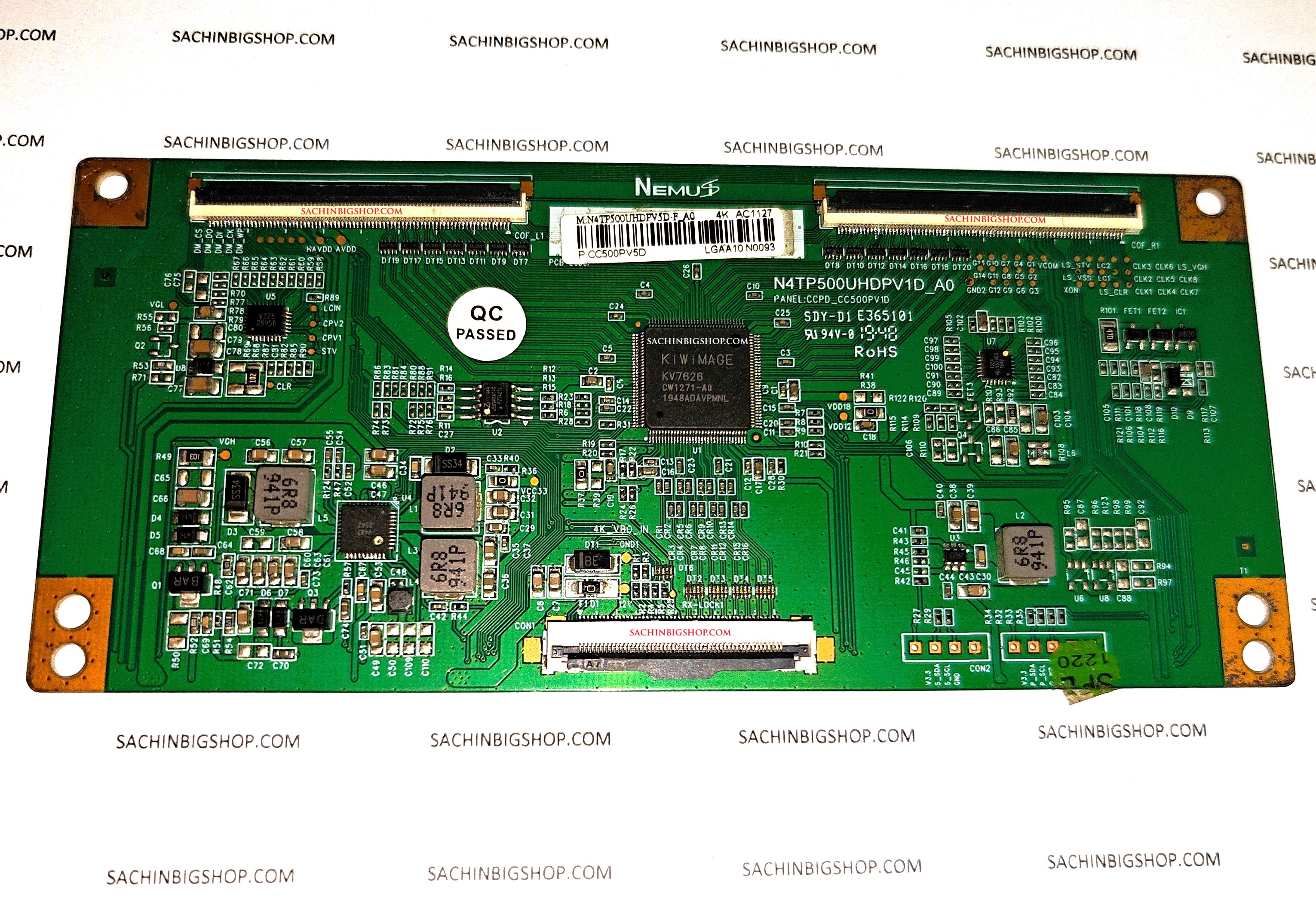 CC500PV5D N4TP500UHDPV5D T-CON BOARD