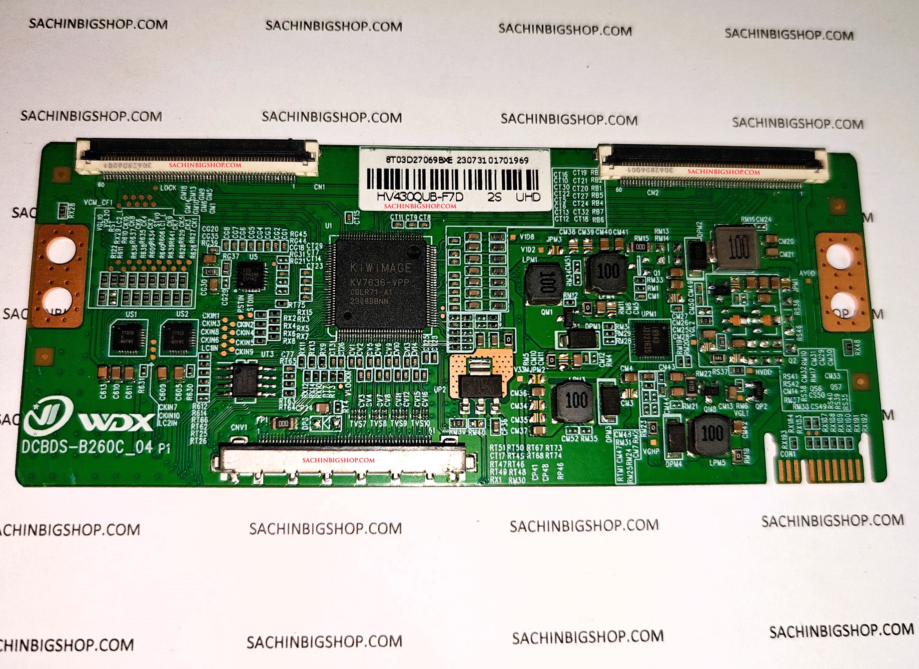 DCBDS-B260C_04 , HV430QUB-F7D T-CON BOARD FOR LED TV