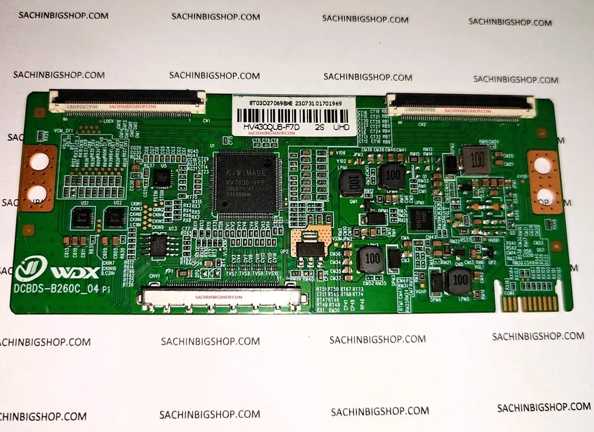 DCBDS-B260C_04 , HV430QUB-F7D TCON BOARD FOR LED TV