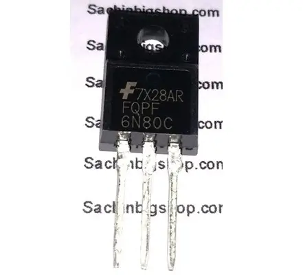 FQPF6N80C 6N80C 6N80 FQPF6N80 MOSFET transistor