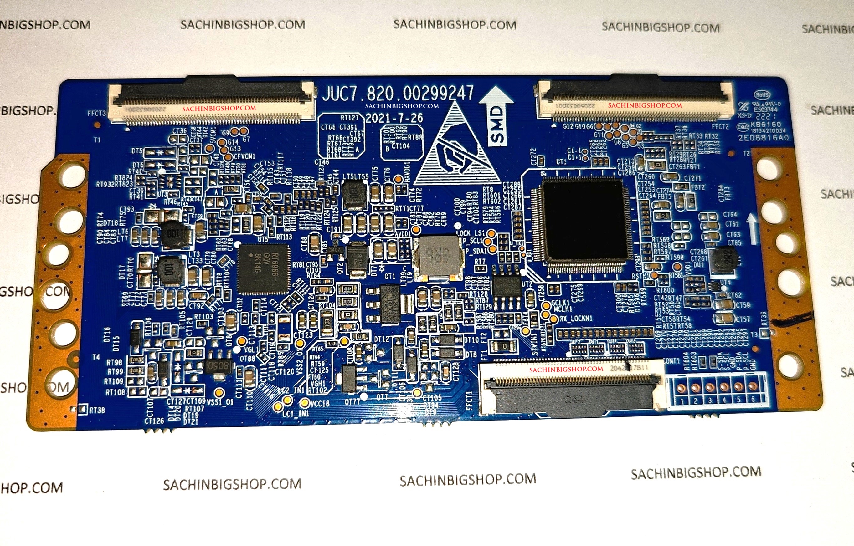 JUC7.820.00299247 LED TV TCON BOARD