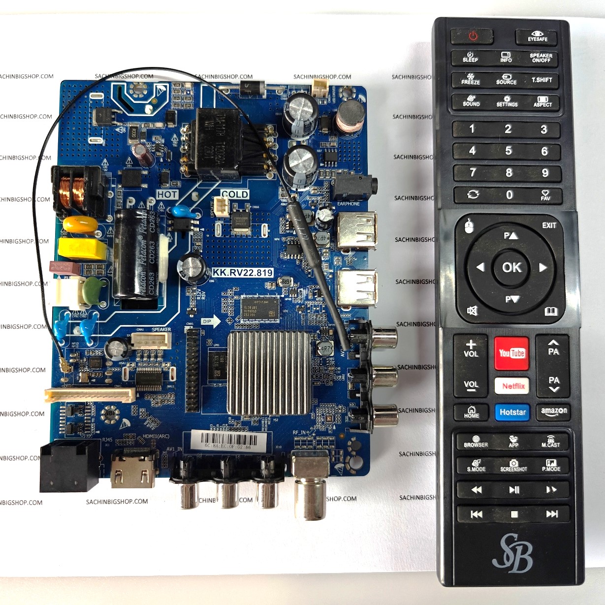 KK.RV22.819 32-inch LED TV Universal Android Board
