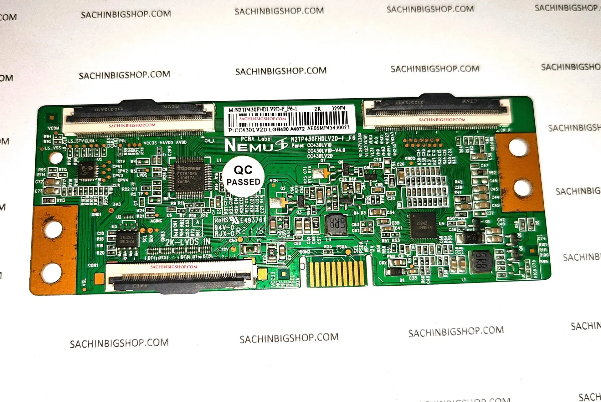 N2TP430FHDL CC430LV2D LED TV TCON BOARD
