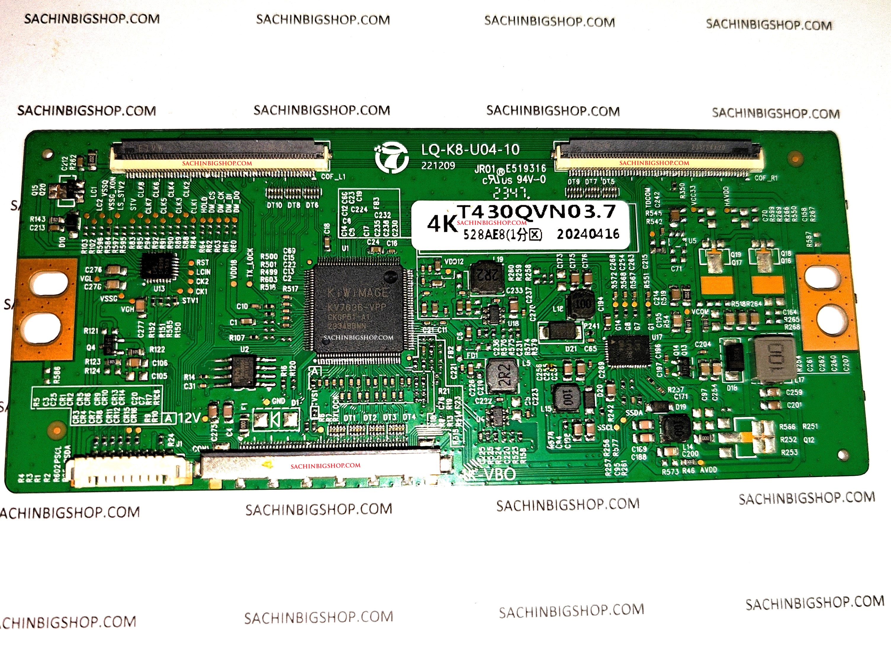 T430QVN03.7 T-CON BOARD FOR LED TV
