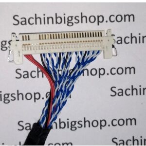 30PIN LVDS Cable for Universal Board to FHD Screen, Left Side Panel Power