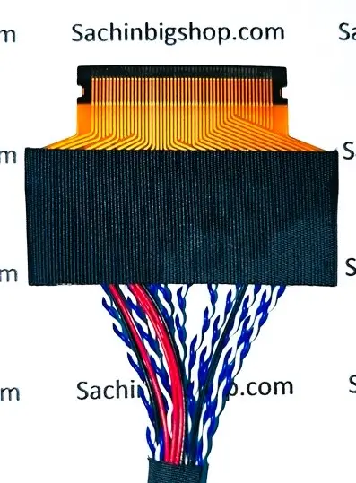 Universal to MI/CSOT 30pin Panel LVDS Cable (8-bit, 1-channel)